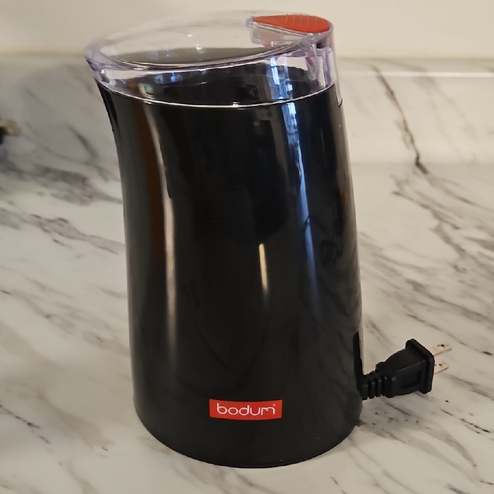 Bodum Black Electric Coffee Grinder.